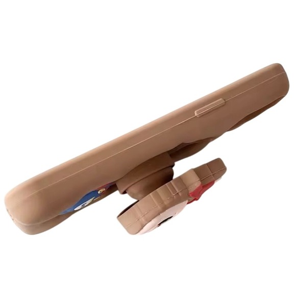 WOW Monsters iPhone 16 Pro Max Case Brown Cute‎ Cartoon Character Cover - Picture 6 of 7